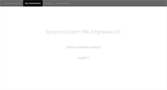 Desktop Screenshot of burschenschaft-ziegenhain.de